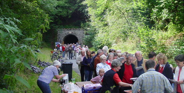 Beim Tunnelfest